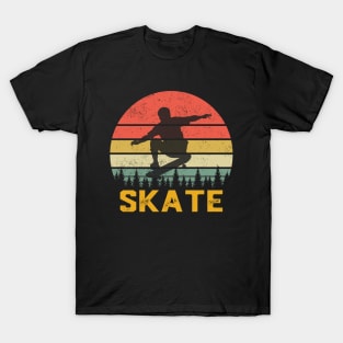 Skate Skateboarder Gift Skateboard T-Shirt